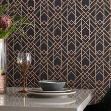 1907-140-03 Metro Jet Elodie Wallpaper by 1838 Wallcoverings