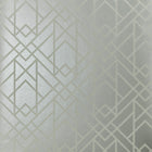 1907-140-05 Metro Soft Grey Elodie Wallpaper by 1838 Wallcoverings
