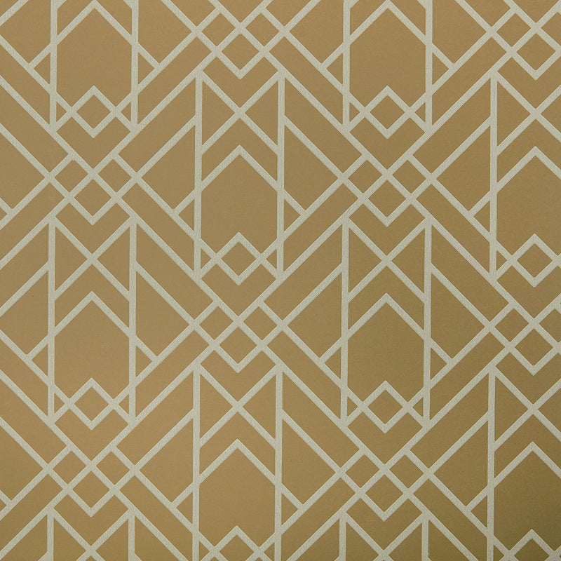 1907-140-07 Metro Mustard Elodie Wallpaper by 1838 Wallcoverings