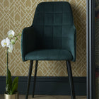 1907-140-07 Metro Mustard Elodie Wallpaper by 1838 Wallcoverings
