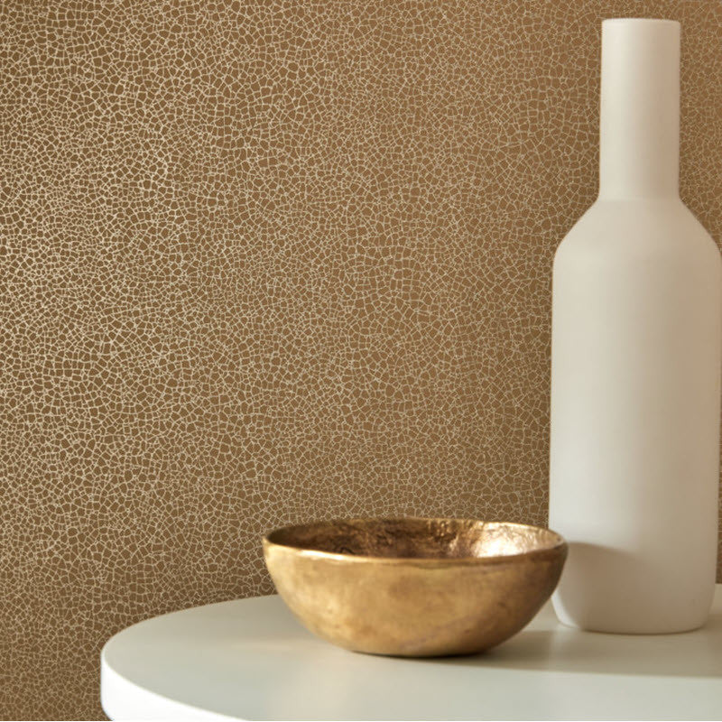 1907-141-07 Emile Mustard Elodie Wallpaper by 1838 Wallcoverings