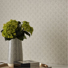 1907-142-01 Ivory Elodie Wallpaper by 1838 Wallcoverings