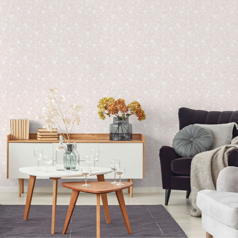 1907-5 Magnolia Spring Blossom Wallpaper By Galerie