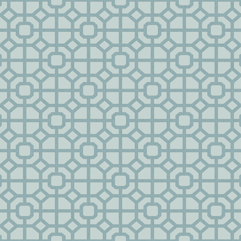 1908-1 Lattice Spring Blossom Wallpaper By Galerie