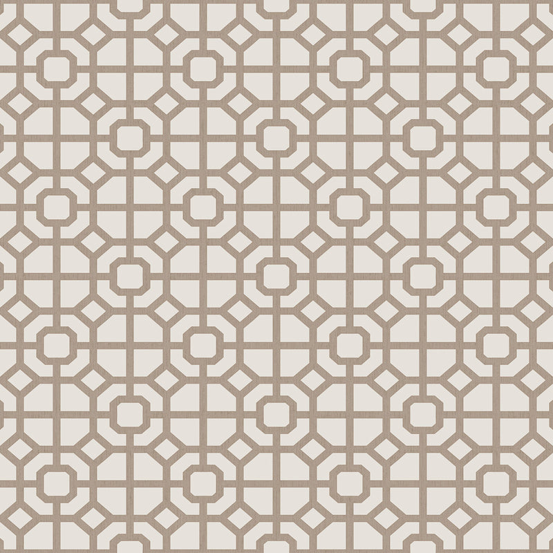 1908-4 Lattice Spring Blossom Wallpaper By Galerie