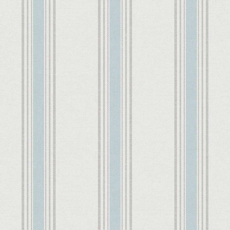 1909-1 Stripes Spring Blossom Wallpaper By Galerie