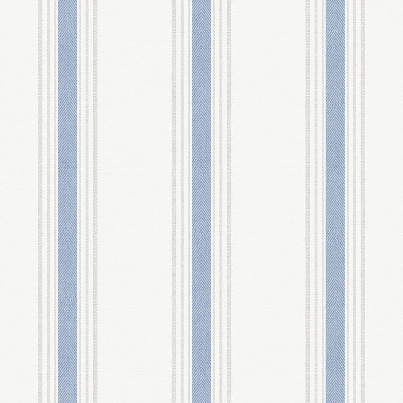 1909-2 Stripes Spring Blossom Wallpaper By Galerie