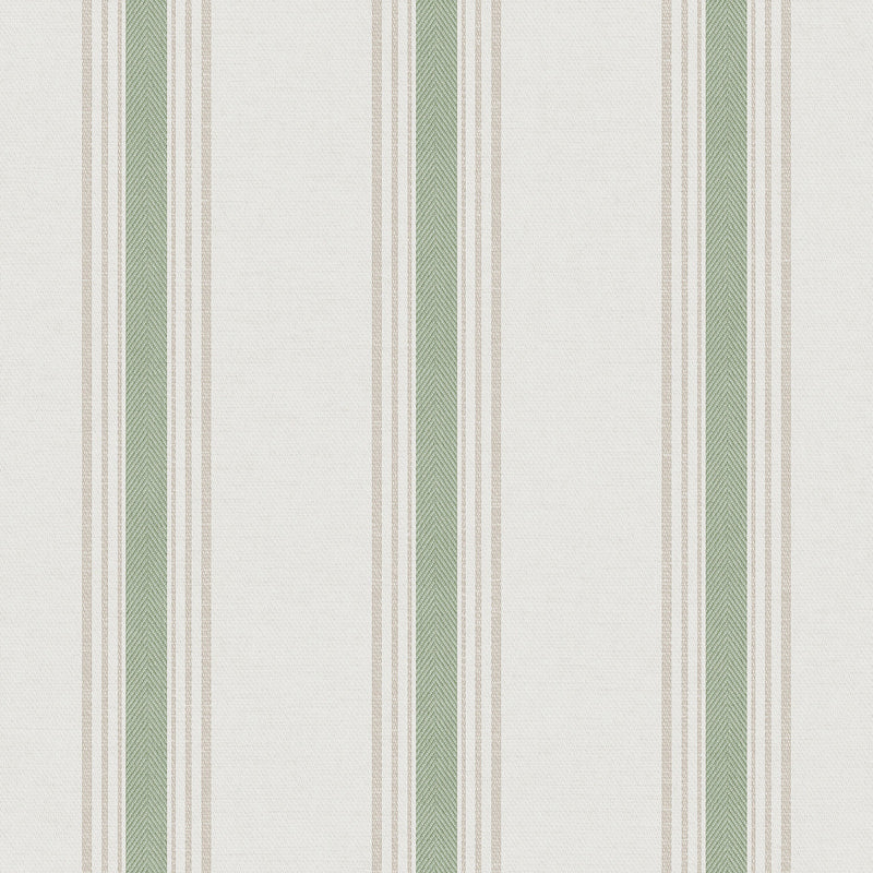 1909-5 Stripes Spring Blossom Wallpaper By Galerie