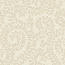1925 Valentino Cream Leaf Wallpaper by Belgravia Zambaiti Parati