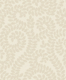 1925 Valentino Cream Leaf Wallpaper by Belgravia Zambaiti Parati