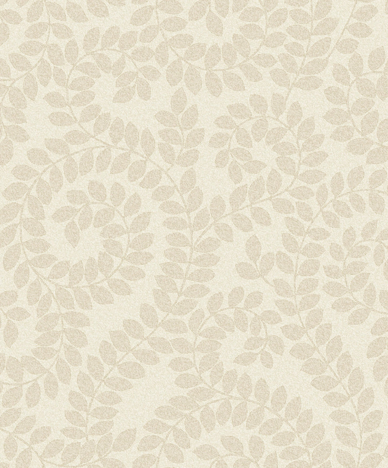 1925 Valentino Cream Leaf Wallpaper by Belgravia Zambaiti Parati