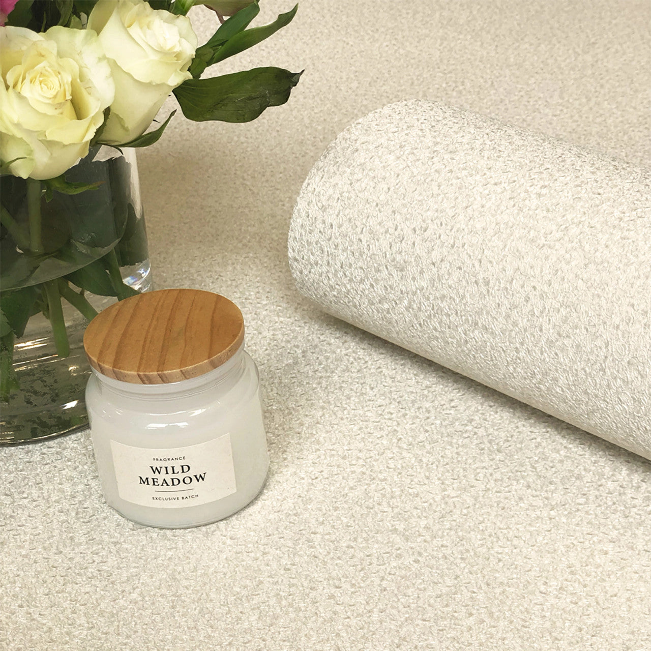 1928 Valentino Texture Cream Wallpaper by Belgravia Zambaiti Parati