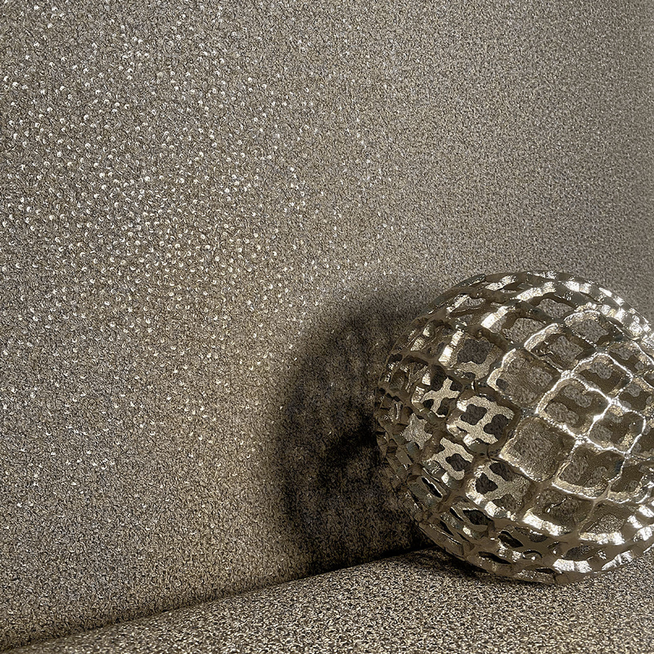 GB 1932 Valentino Texture Mocha Wallpaper by Belgravia