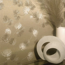 GB 1933 Valentino Pine Trail Champagne Wallpaper by Belgravia