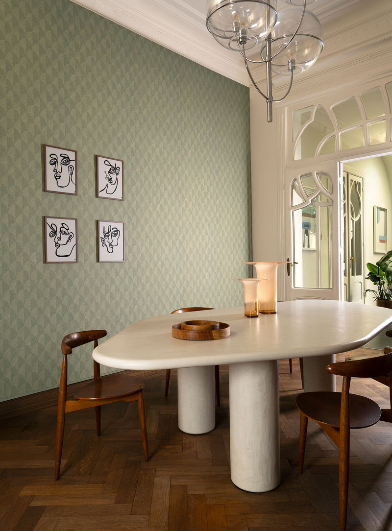 19430 Horus Teal Essentials Luxor Wallpaper by Arte