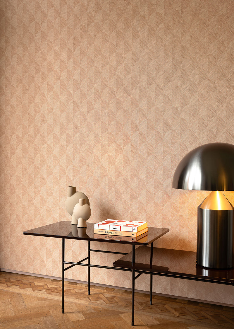 19436 Horus Blush Essentials Luxor Wallpaper by Arte