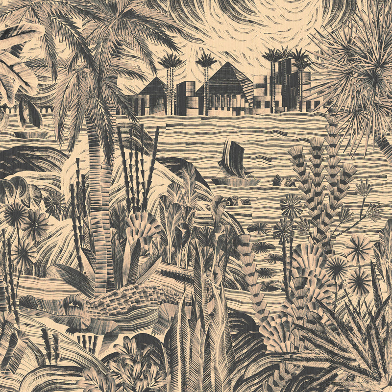 19460 Thebe Mono Essentials Luxor Mural by Arte