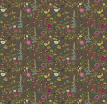 1954 Gocken Jobs Sommar Multi and Brown Mural by Boråstapeter
