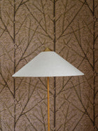 1958 Viola Gråsten Korgpil Pink and Brown Mural by Boråstapeter