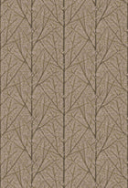 1958 Viola Gråsten Korgpil Pink and Brown Mural by Boråstapeter