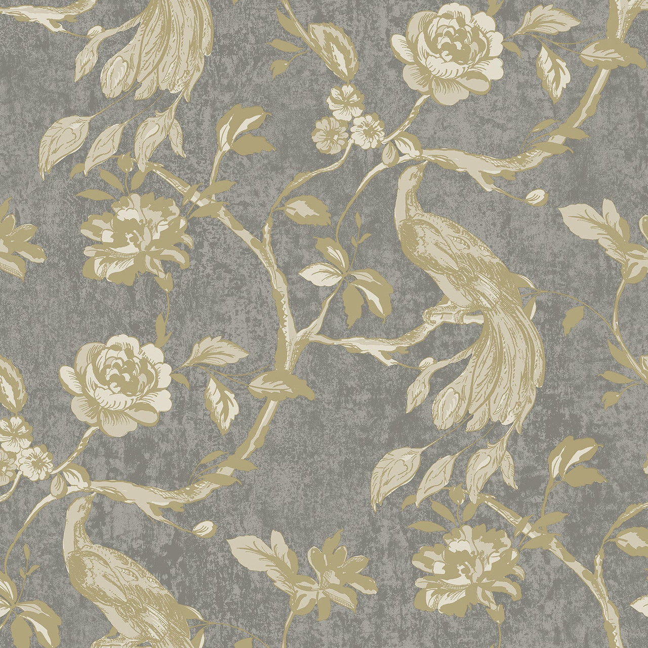 196201 Paradise Birds Paul Moneypenny Wallpaper by Grandeco
