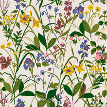 1962 Gocken Jobs Ros och Lilja Multi Wallpaper by Boråstapeter