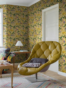 1963 Gocken Jobs Ros och Lilja Multicoloured Icons Wallpaper by Boråstapeter