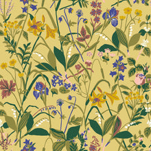 1963 Gocken Jobs Ros och Lilja Multi and Yellow Wallpaper by Boråstape