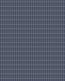1965 Alvar Aalto M.I.T Blue and Grey Wallpaper by Boråstapeter