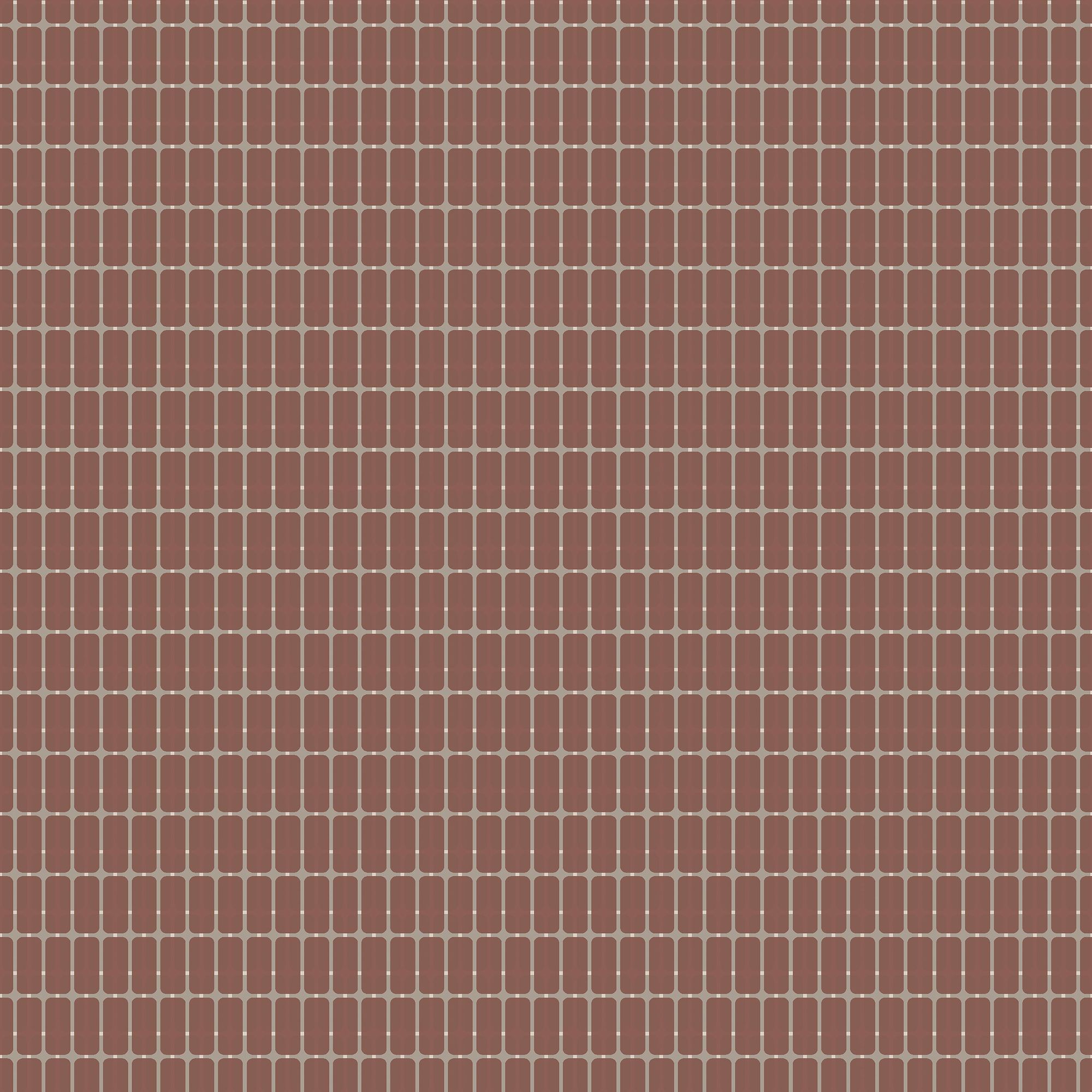 1969 Alvar Aalto M.I.T Red and Grey Wallpaper by Boråstapeter