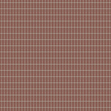 1969 Alvar Aalto M.I.T Red and Grey Wallpaper by Boråstapeter