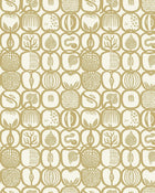 1972 Stig Lindberg Fruktlåda Yellow Wallpaper by Boråstapeter