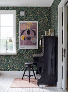 1976 Stig Lindberg Herbarium Multi Wallpaper by Boråstapeter