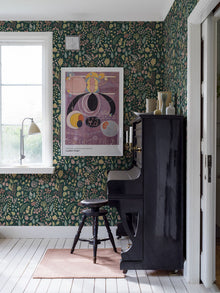 1976 Stig Lindberg Herbarium Multi Wallpaper by Boråstapeter