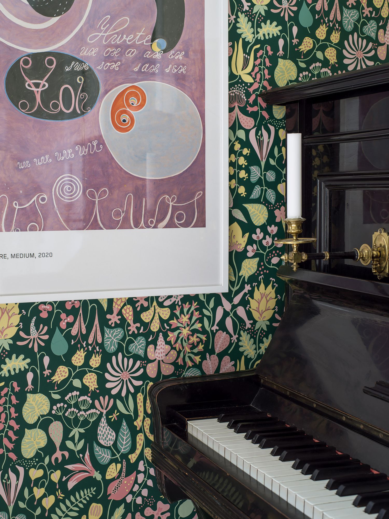 1976 Stig Lindberg Herbarium Multi Wallpaper by Boråstapeter