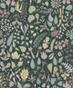 Stig Lindberg Herbarium Multi Scandinavian Designers III Wallpaper by Boråstapeter