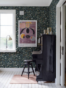 1977 Stig Lindberg Herbarium Multi Wallpaper by Boråstapeter