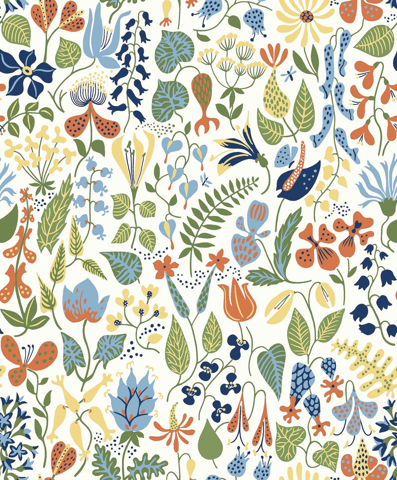 1978 Stig Lindberg Herbarium Icons Wallpaper by Boråstapeter