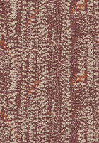 1984 Arne Jacobsen Ranke Red and Beige Wallpaper by Boråstapeter