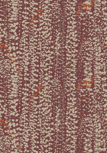 1984 Arne Jacobsen Ranke Red and Beige Wallpaper by Boråstapeter