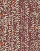 1984 Arne Jacobsen Ranke Red and Beige Wallpaper by Boråstapeter