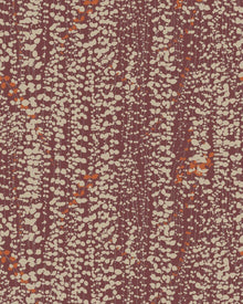 1984 Arne Jacobsen Ranke Red and Beige Wallpaper by Boråstapeter