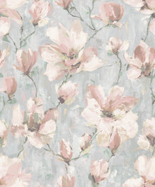 198503 Camilla Floral Blush Wallpaper by Grandeco