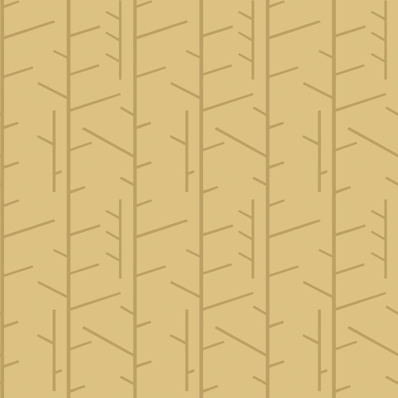 1985 Arne Jacobsen Tassel Yellow Wallpaper by Boråstapeter