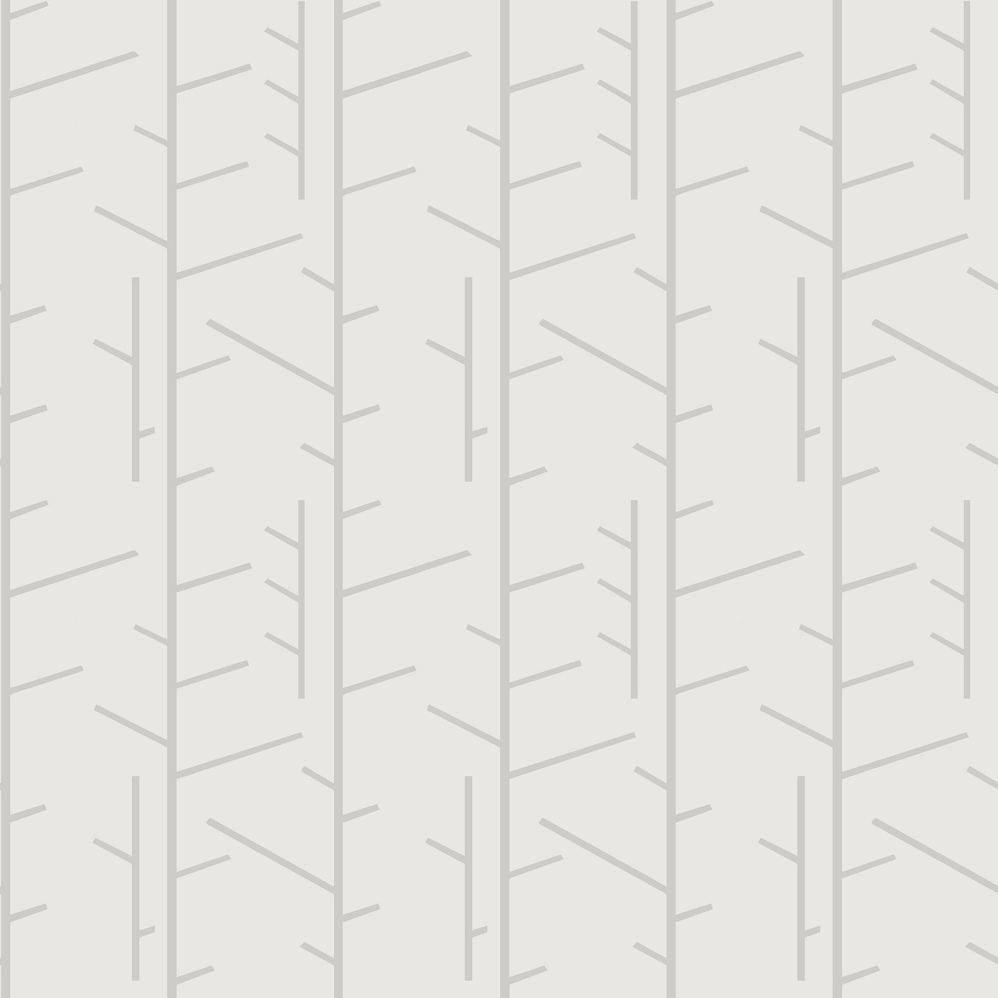 1986 Arne Jacobsen Tassel Grey Wallpaper by Boråstapeter