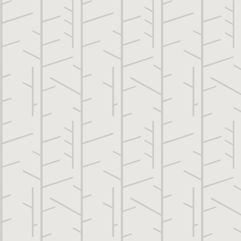 1986 Arne Jacobsen Tassel Grey Wallpaper by Boråstapeter