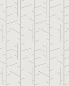 1986 Arne Jacobsen Tassel Grey Wallpaper by Boråstapeter