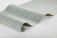 1987 Arne Jacobsen Tassel Green Wallpaper by Boråstapeter