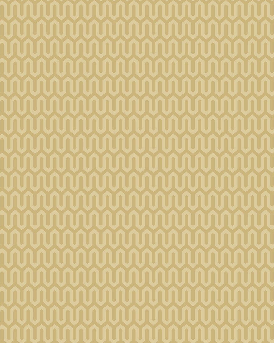1988 Arne Jacobsen Ypsilon Yellow Wallpaper by Boråstapeter