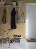 1988 Arne Jacobsen Ypsilon Yellow Wallpaper by Boråstapeter